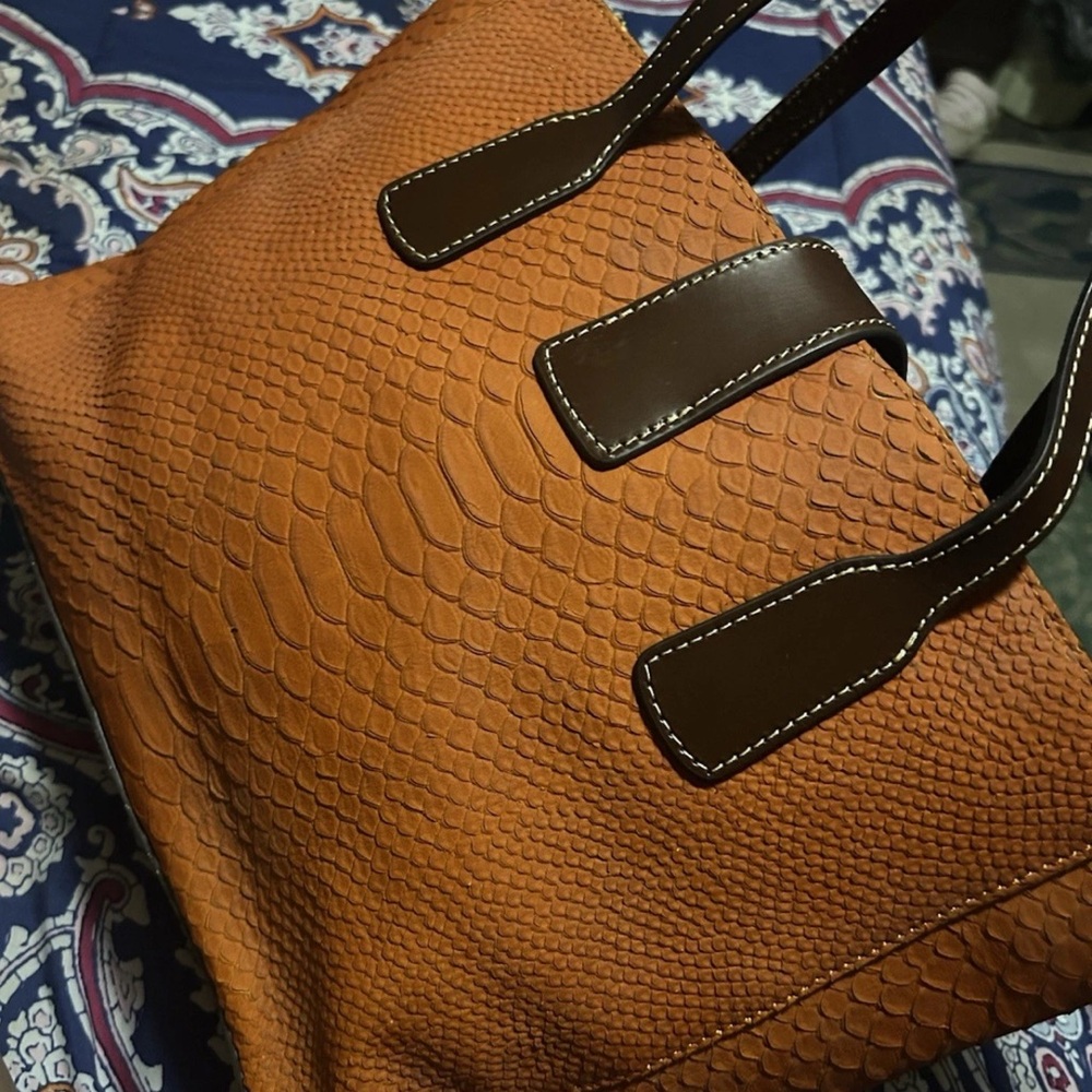 Elegant Orange Tote Bag